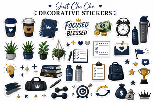 Becoming Him - Digital Sticker Pack: Decorative Icons